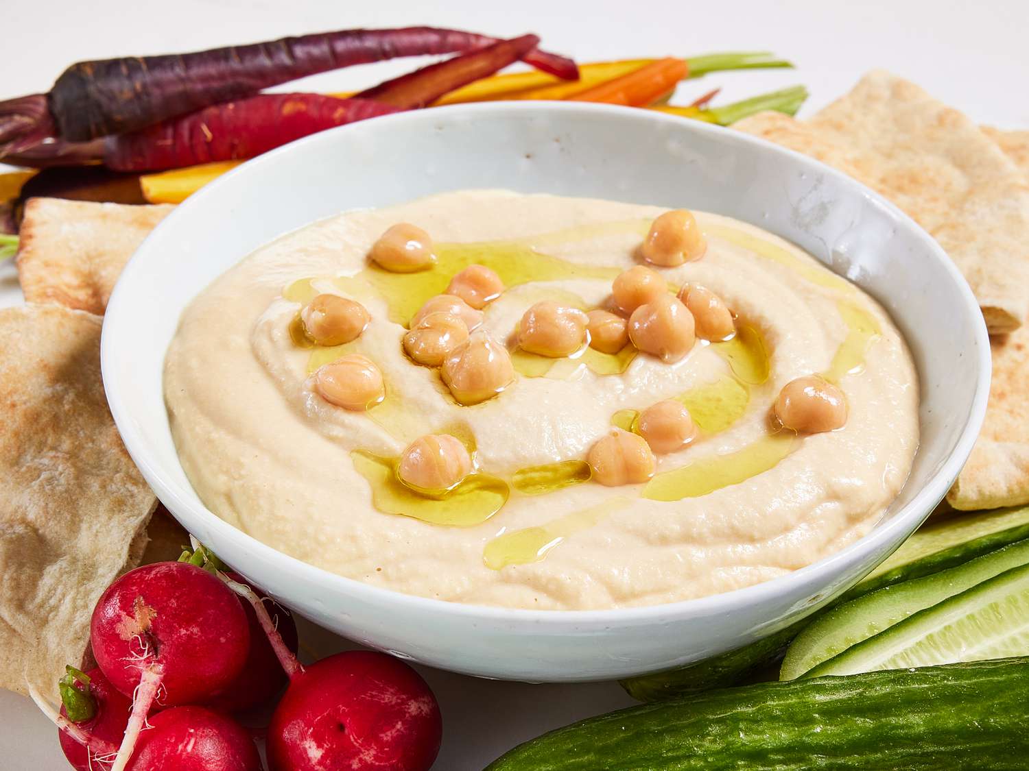 Traditional Middle Eastern Hummus