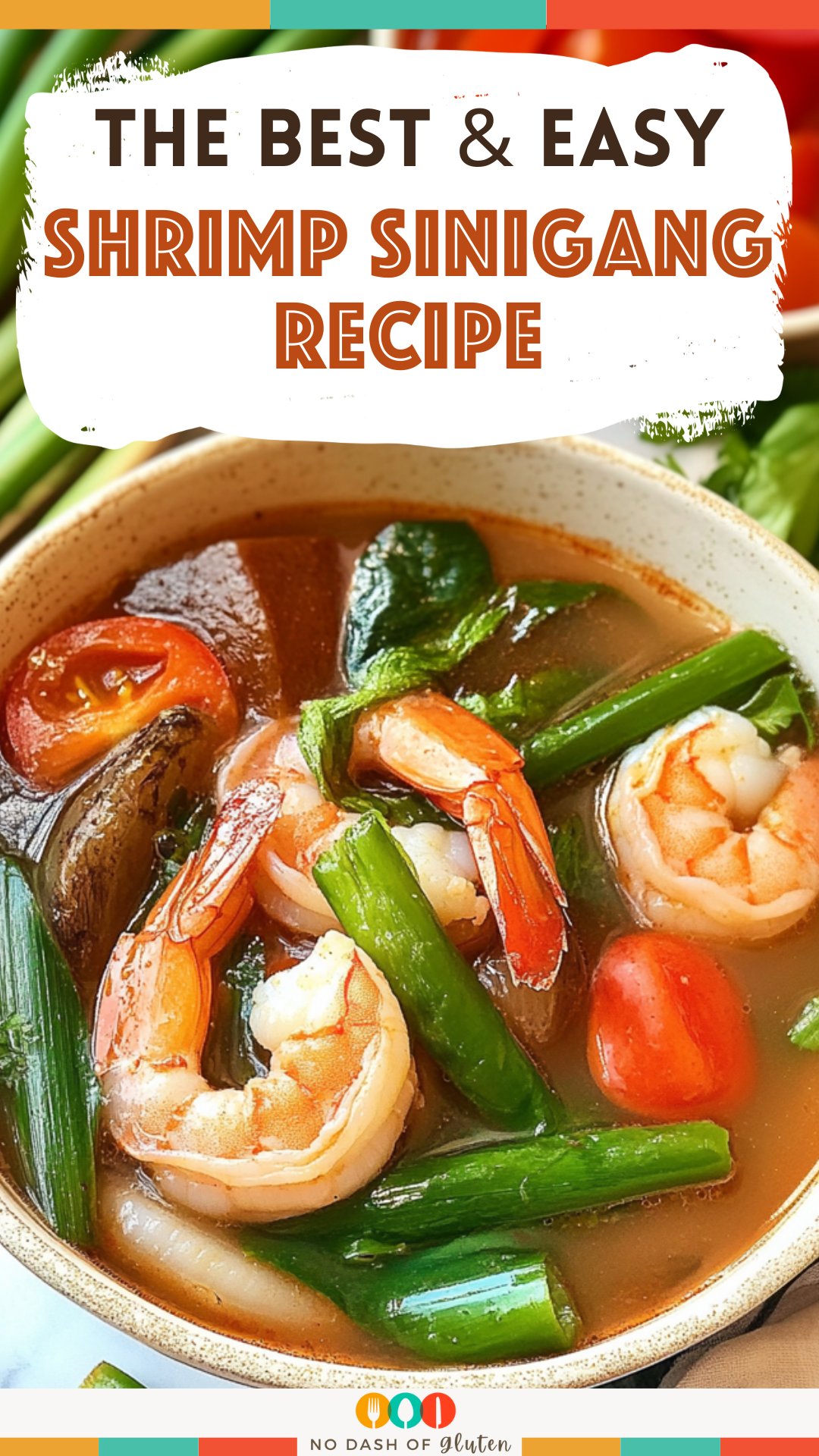 Garlic-Tamarind Sinigang with Shrimp and Vegetables