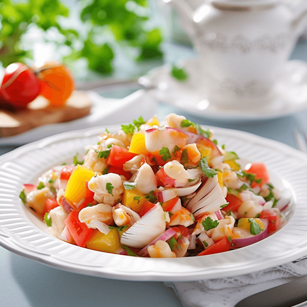 Bahamas-Style Conch Salad with Citrus Vinaigrette