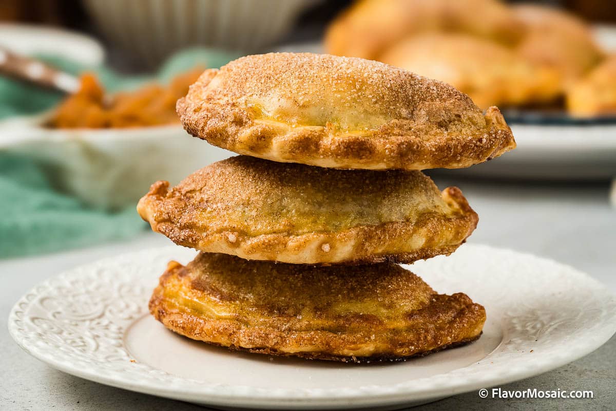 Pan-Fried Cinnamon Sugar Dessert Empanadas