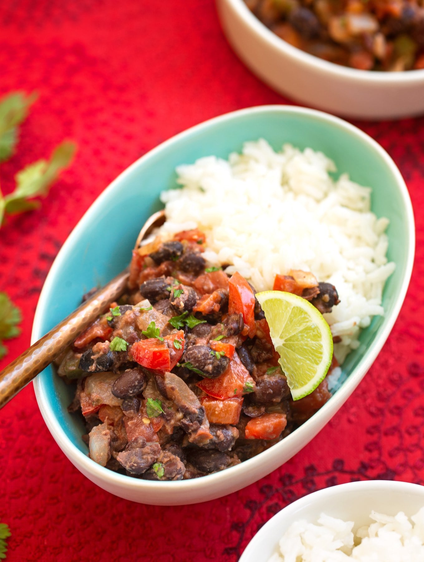 Sofrito-Spiced Black Bean and Rice Bowl
