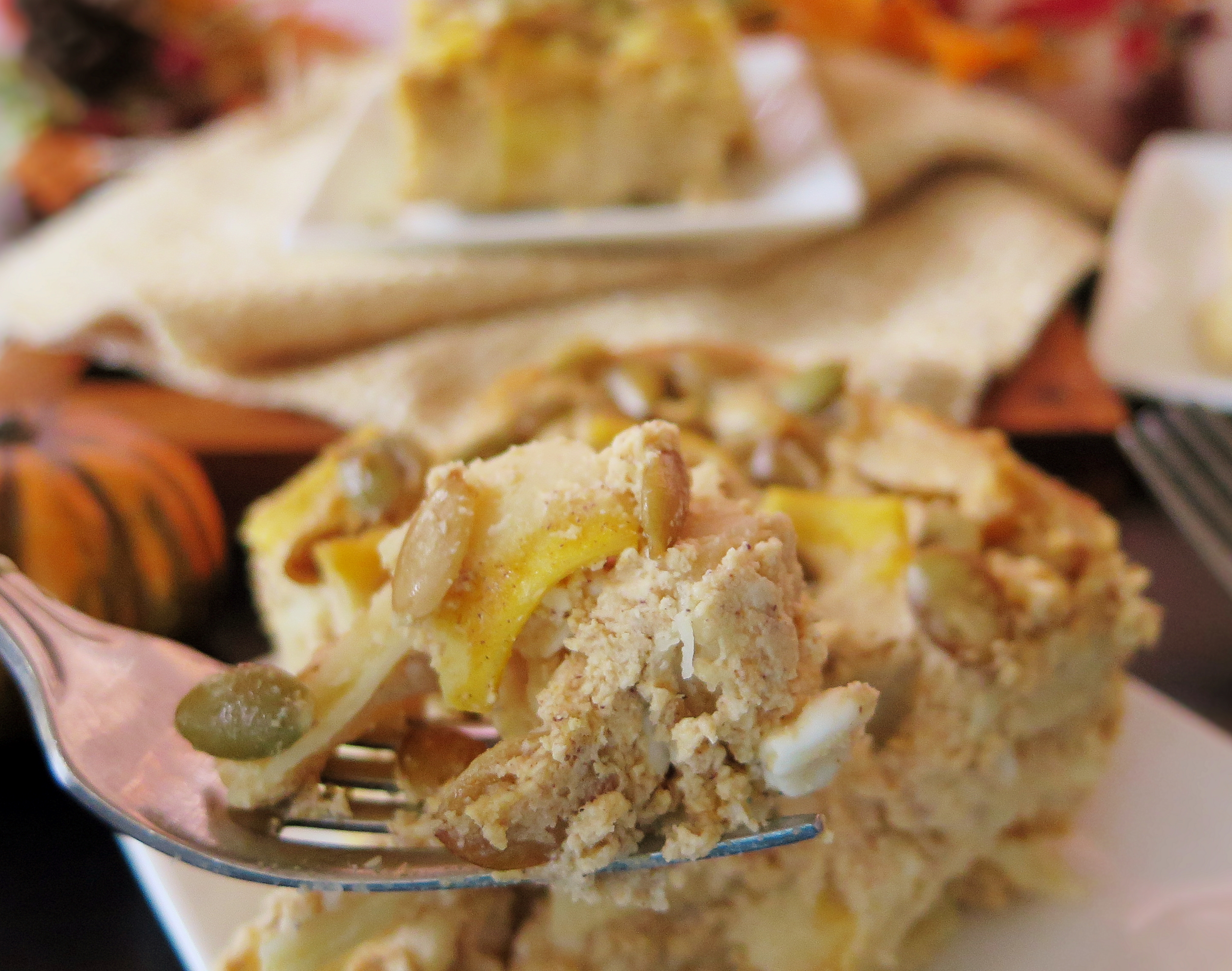 Spiced Honey-Glazed Pumpkin Kugel