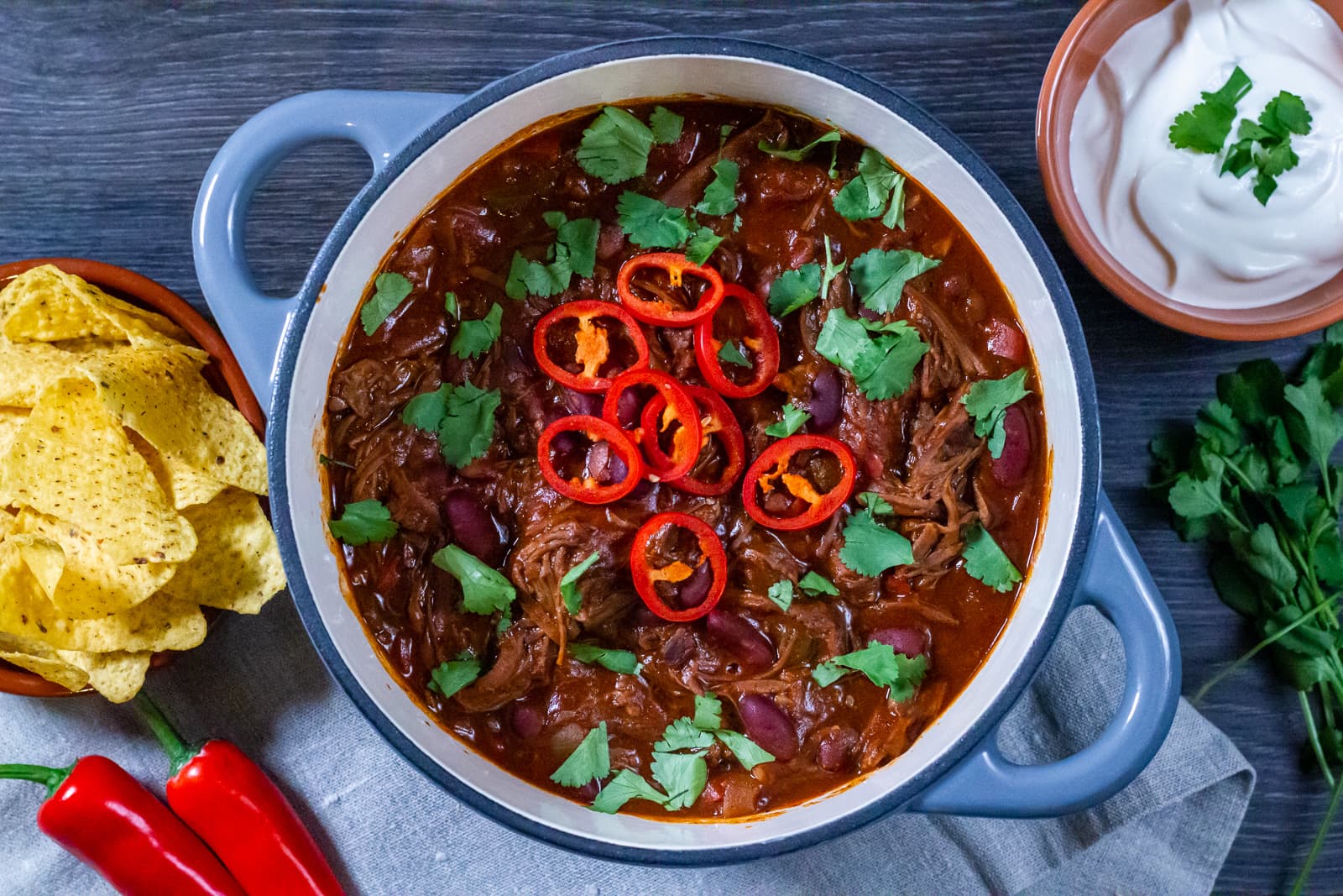 Slow Cooker Coffee-Chili Beef Brisket