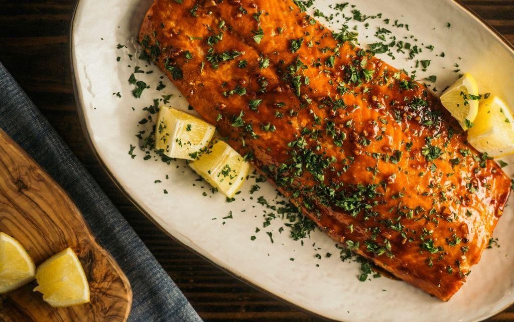 Smoky Mountain Grilled Trout with Maple-Dijon Glaze