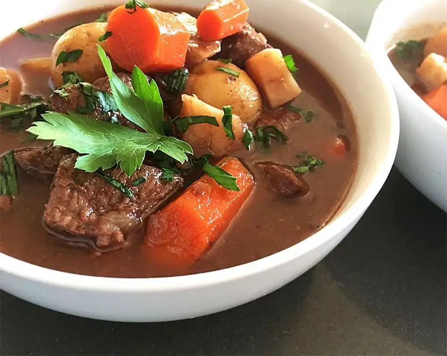 Rustic Smoky Mountain Venison Stew with Root Vegetables