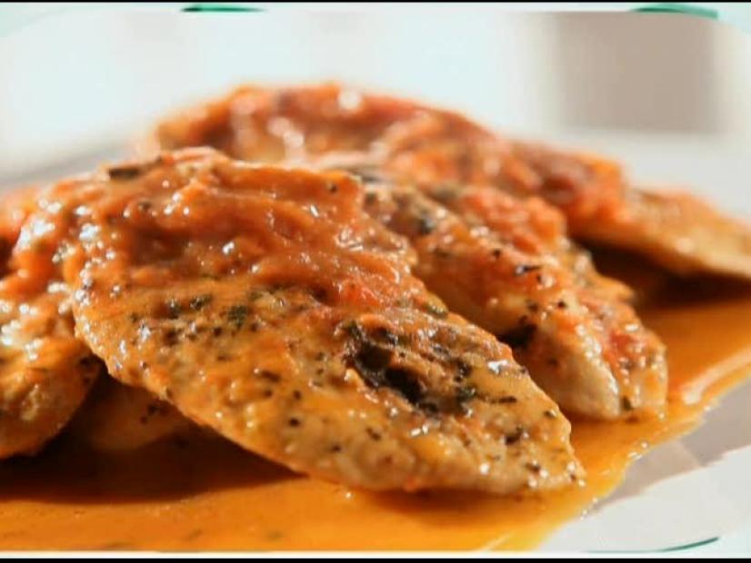 Pan-Seared Chicken with Spiced Tomato Salsa