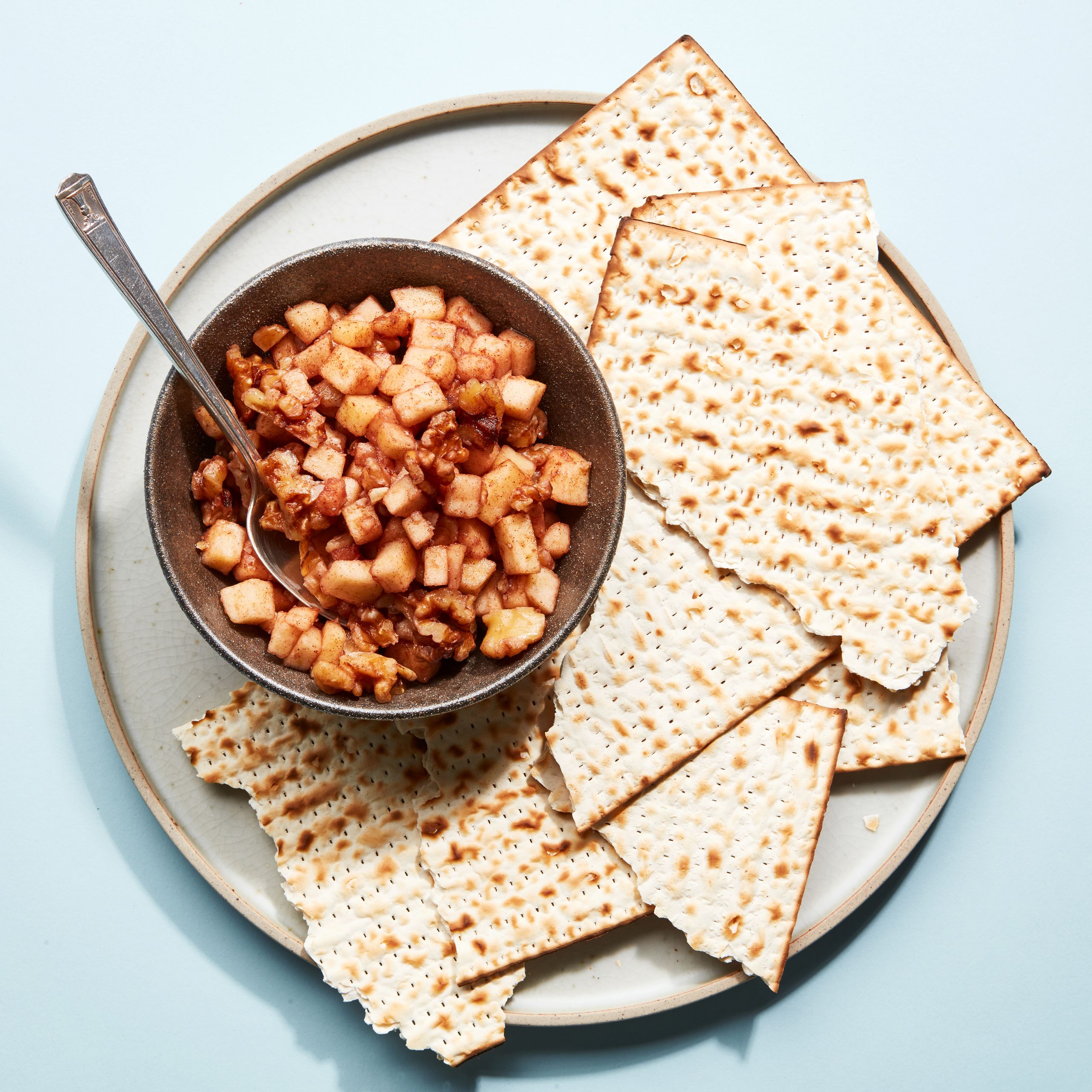 Herb-Infused Charoset with Toasted Walnuts