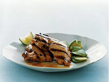 Grilled Citrus-Marinated Chicken with Smoky Chipotle Sauce
