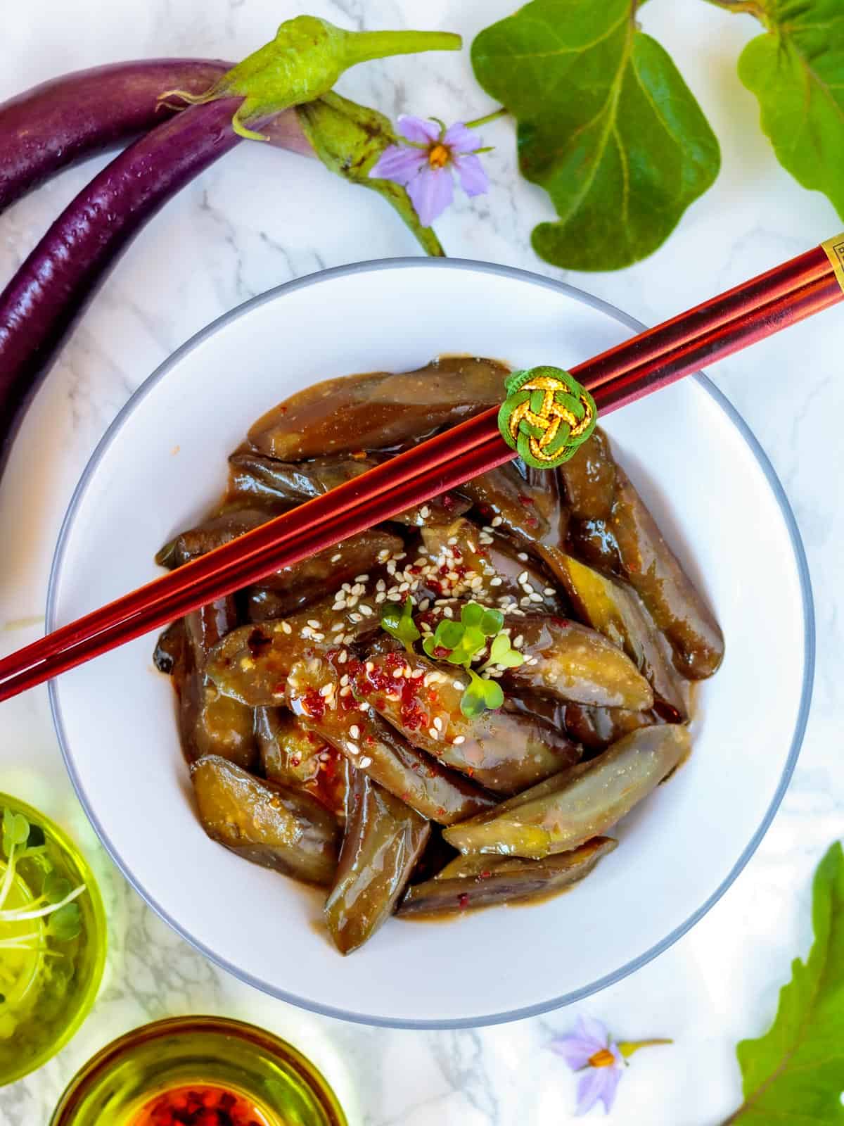Quick Miso-Glazed Eggplant Stir Fry