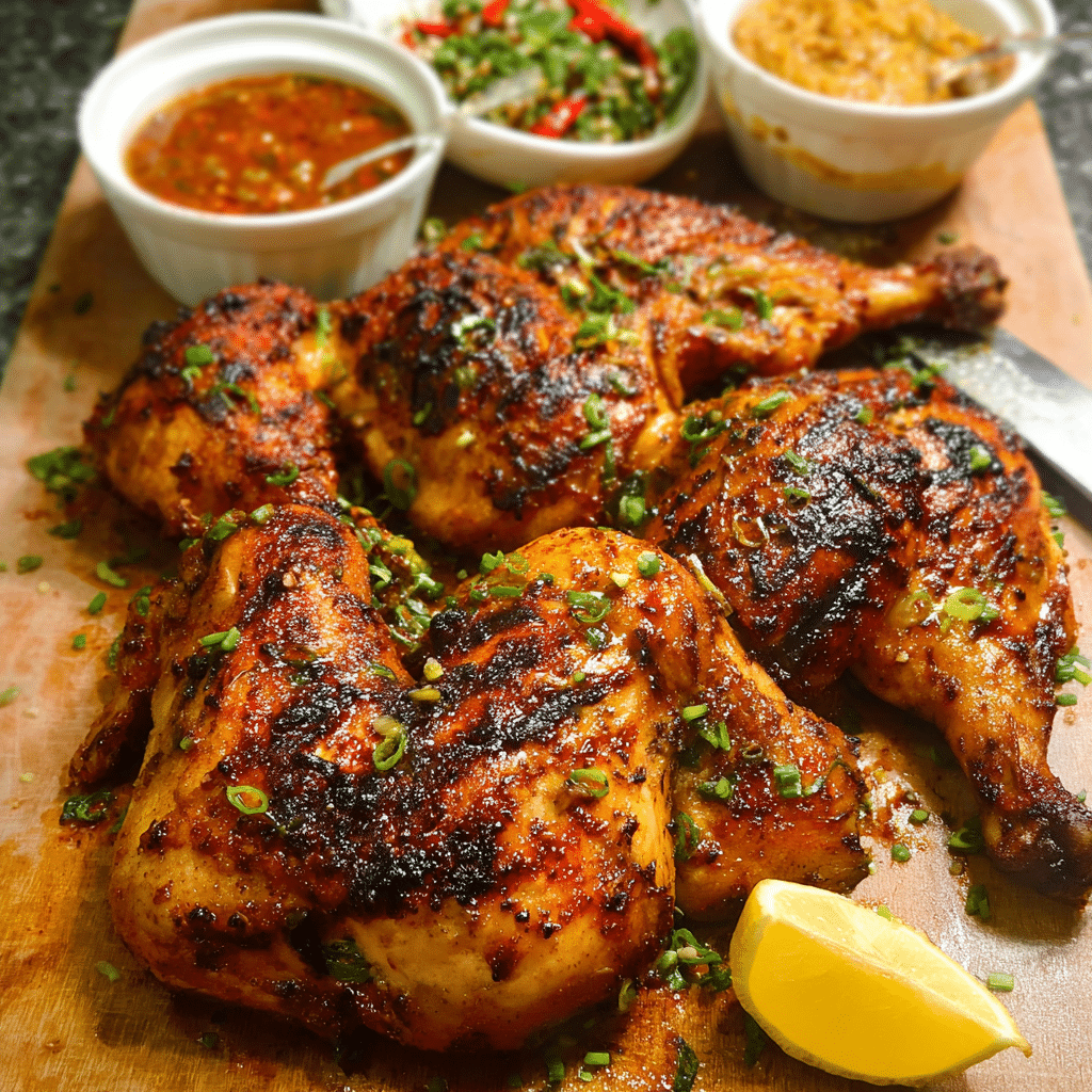 Grilled Peri-Peri Chicken with African Spice Rub