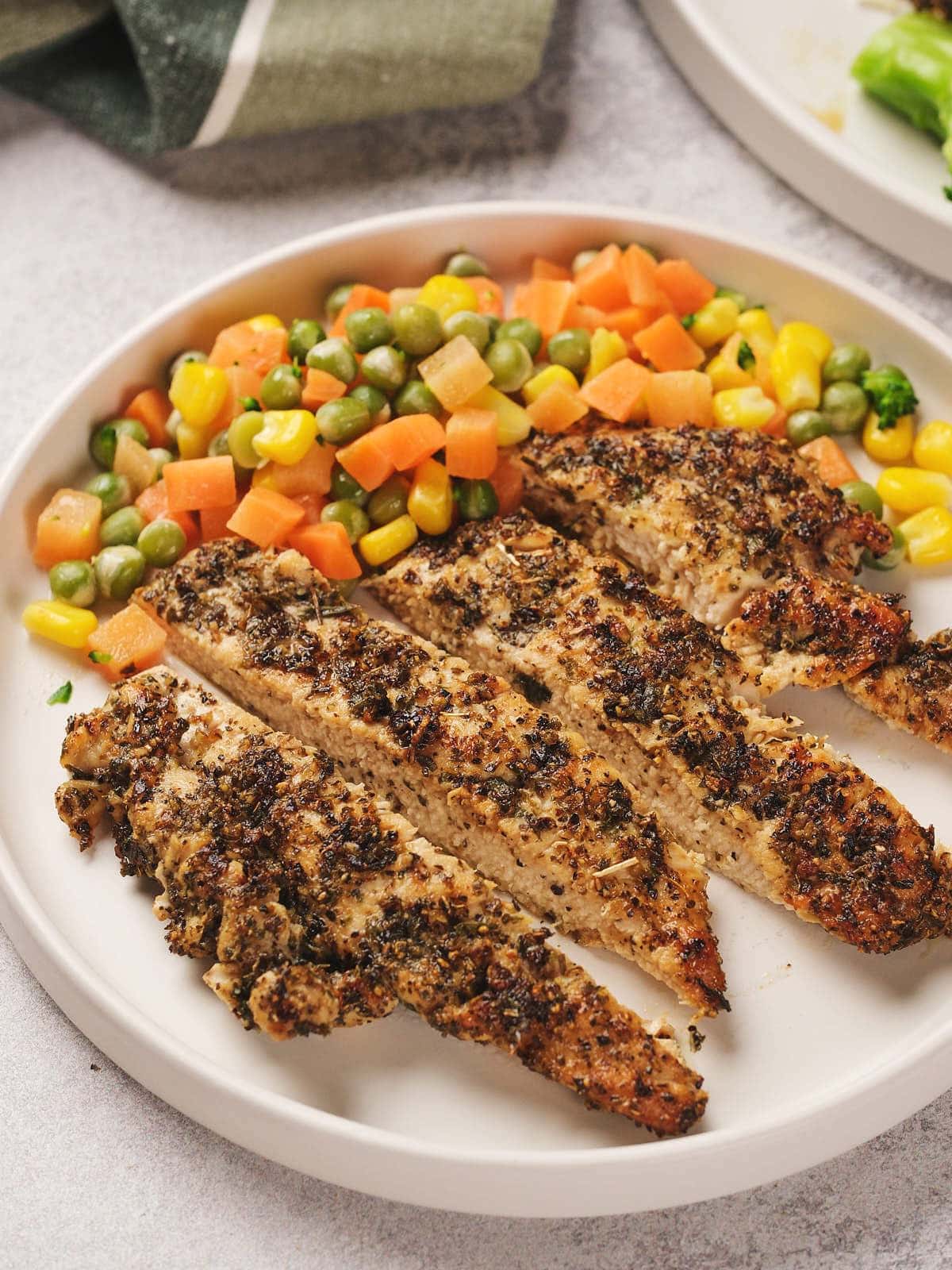 Pan-Seared Chicken with Long-Lasting Battery Herb Marinade
