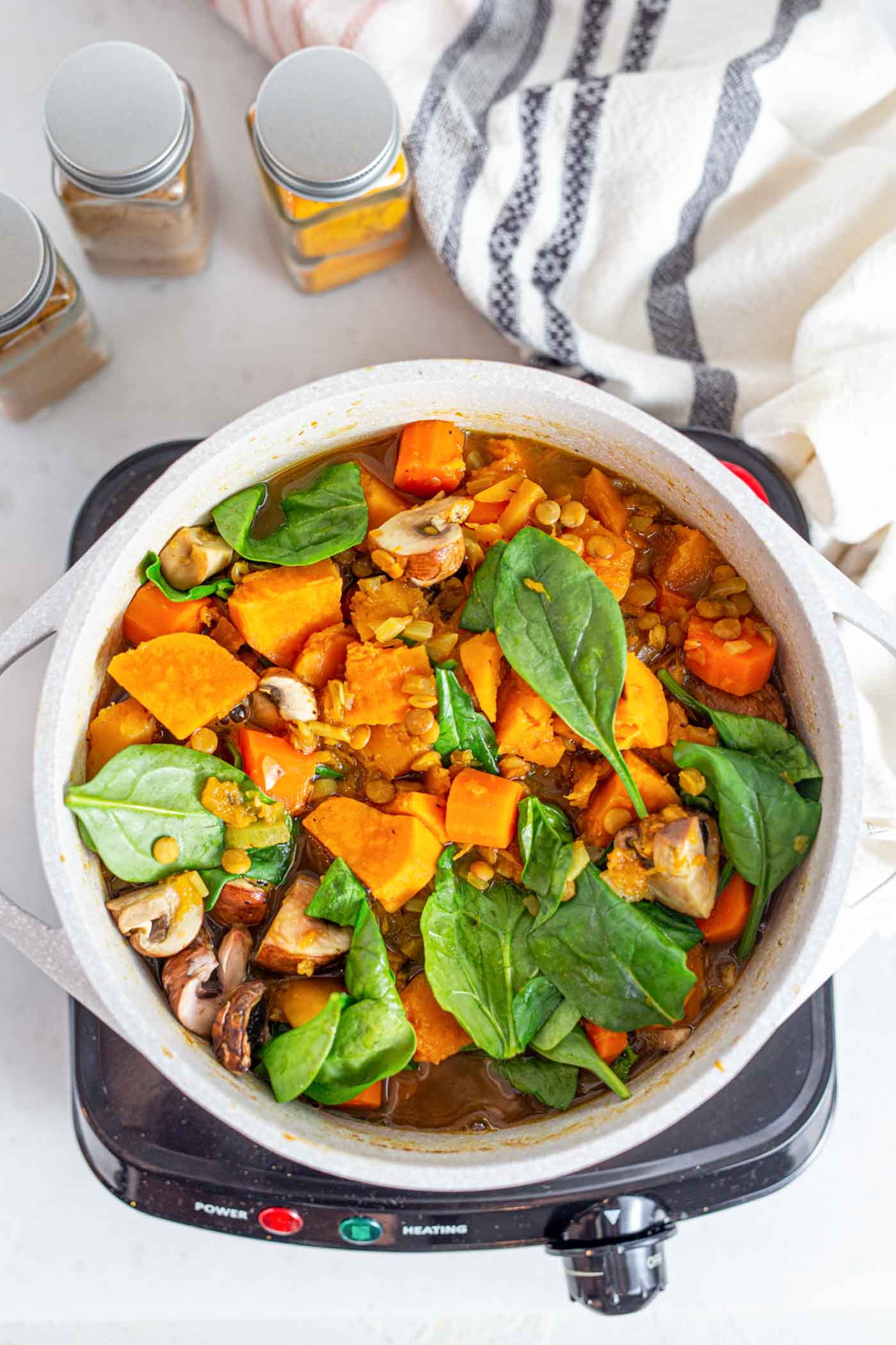Cape Malay-Inspired Curried Lentil and Butternut Stew