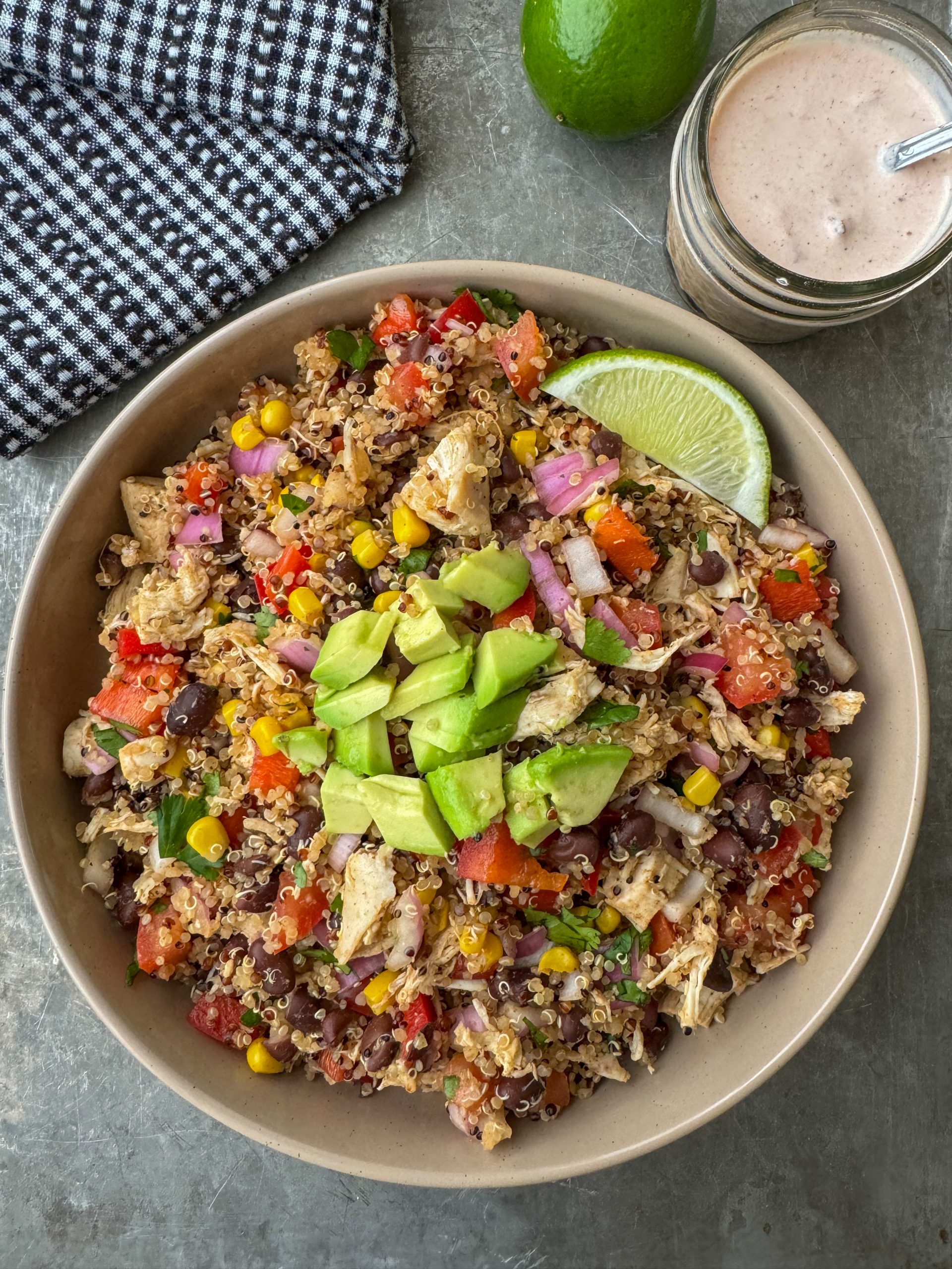 Rebound Rate-Inspired Protein-Packed Quinoa Salad