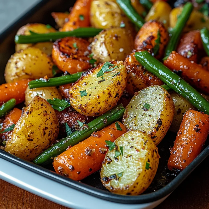 Alexandria-Inspired Herb and Garlic Roasted Vegetables