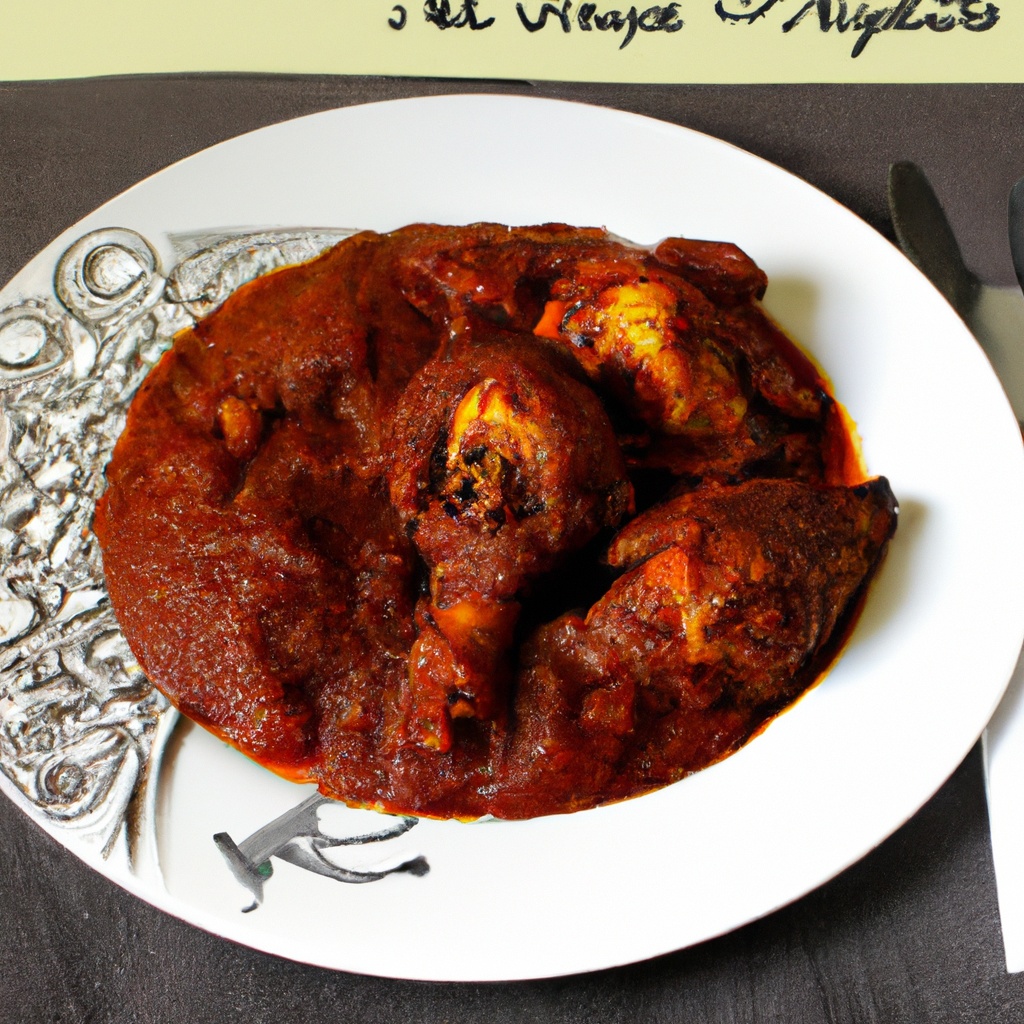 Doro Wat-Inspired Braised Chicken with Berbere and Hard-Boiled Eggs