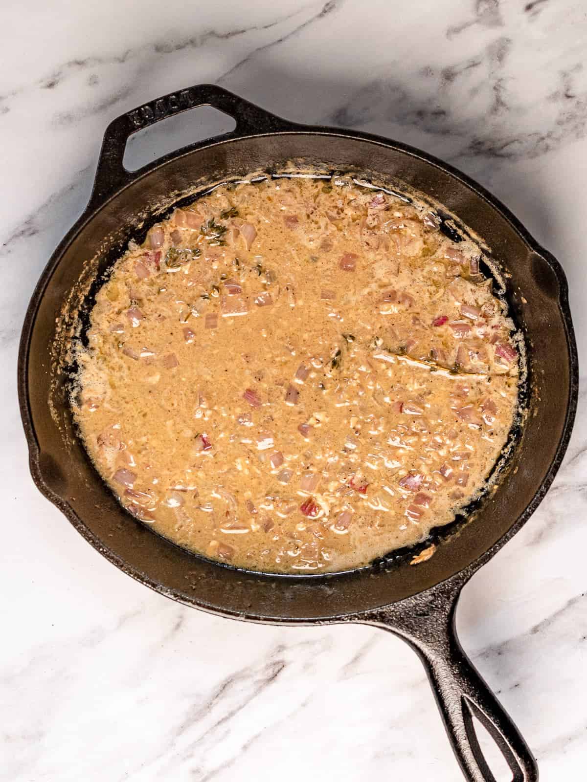 Pan-Seared Chicken with English Mustard and Sage Sauce