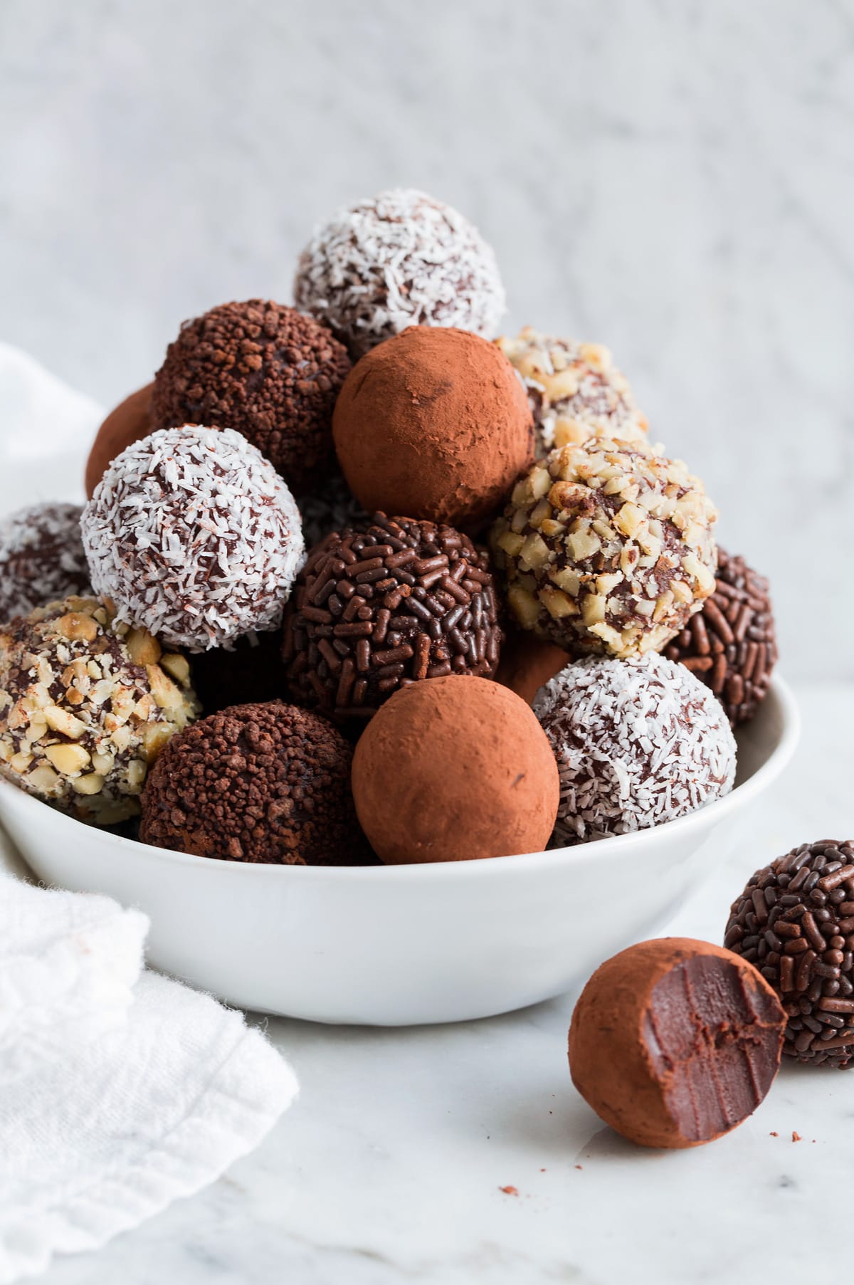Handmade Artisan Dark Chocolate Truffles