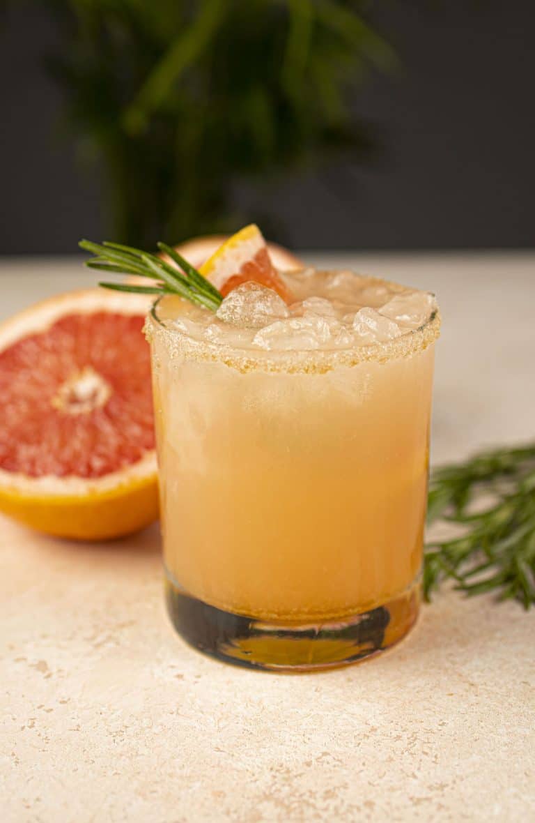 Citrus Vodka Highball with Sparkling Grapefruit