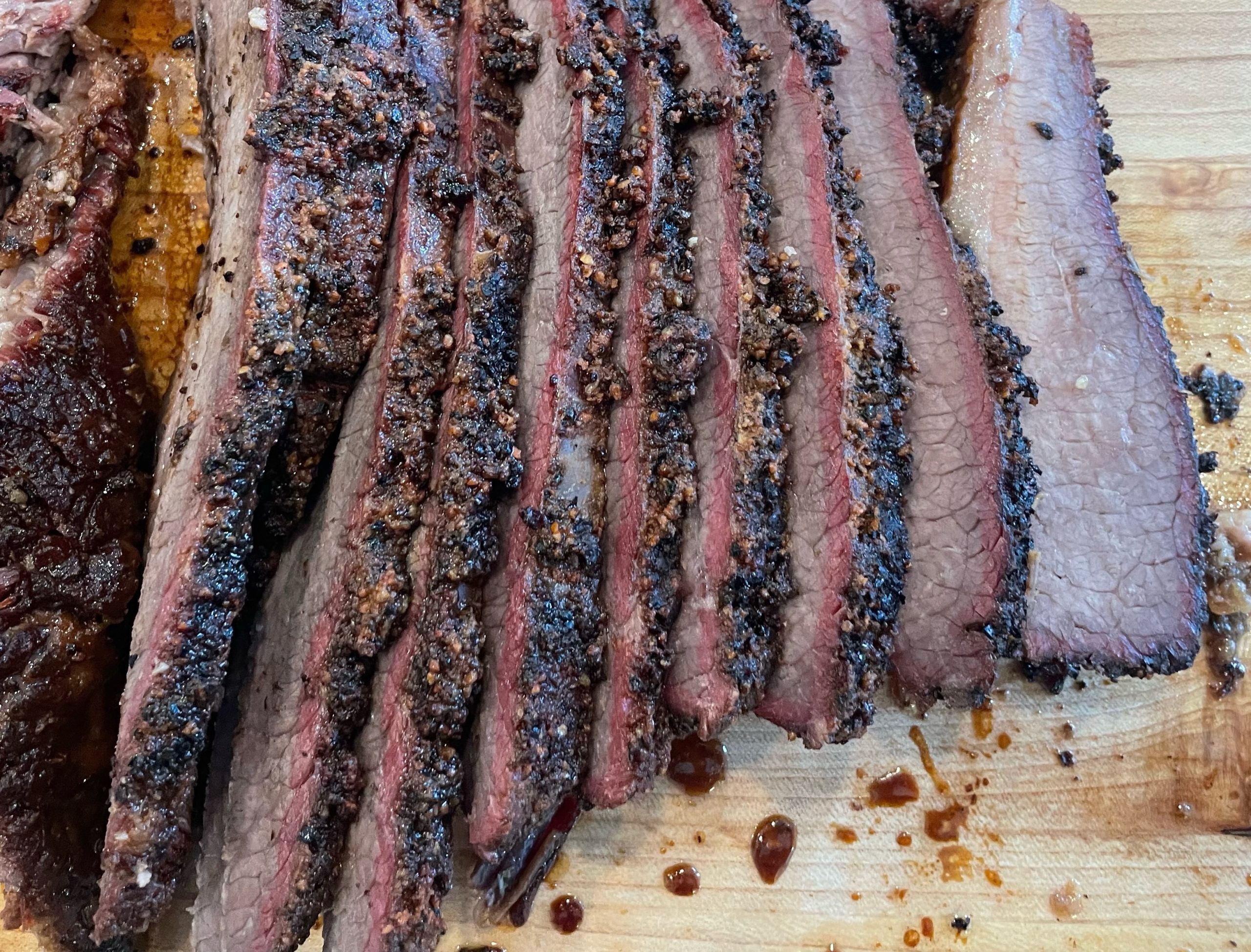 High-Altitude Smoked Beef Brisket with Coffee Rub