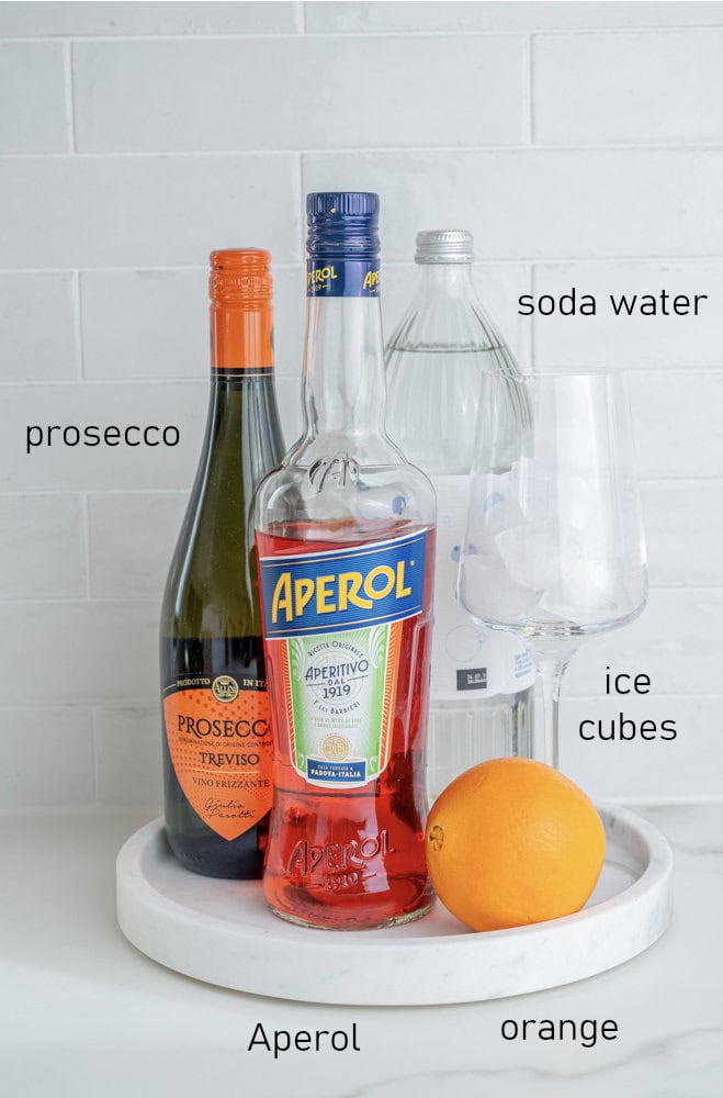 Herb-Infused Aperol Spritz