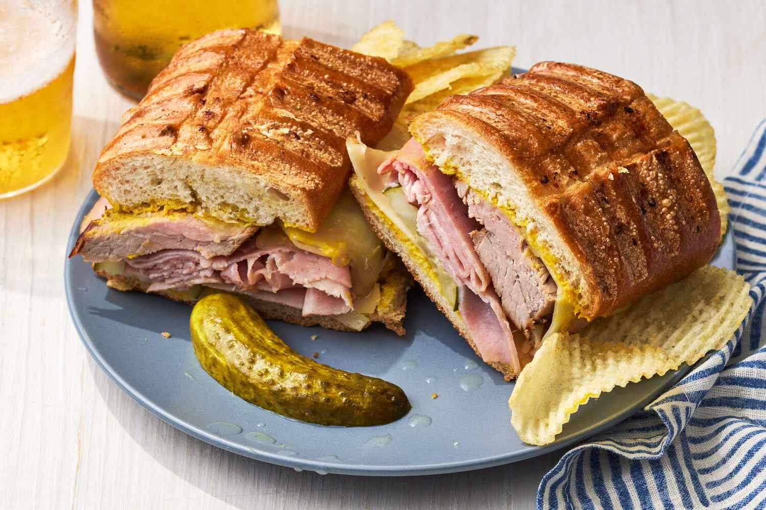 Cuban Sandwich with Pickled Onions