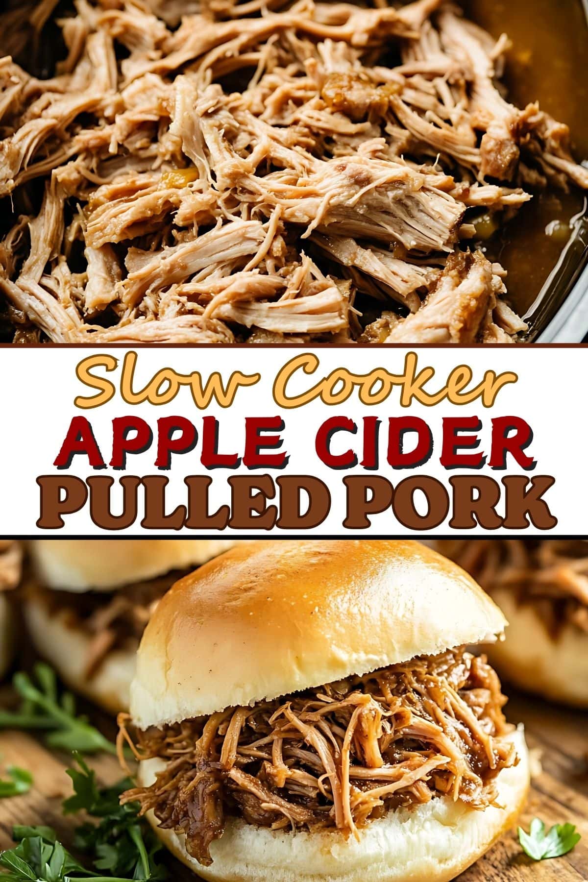Slow Cooker Cinnamon-Spiced Apple Cider Pulled Pork