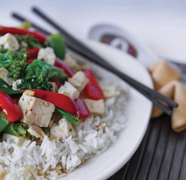 Thai-Inspired Tofu and Vegetable Stir-Fry