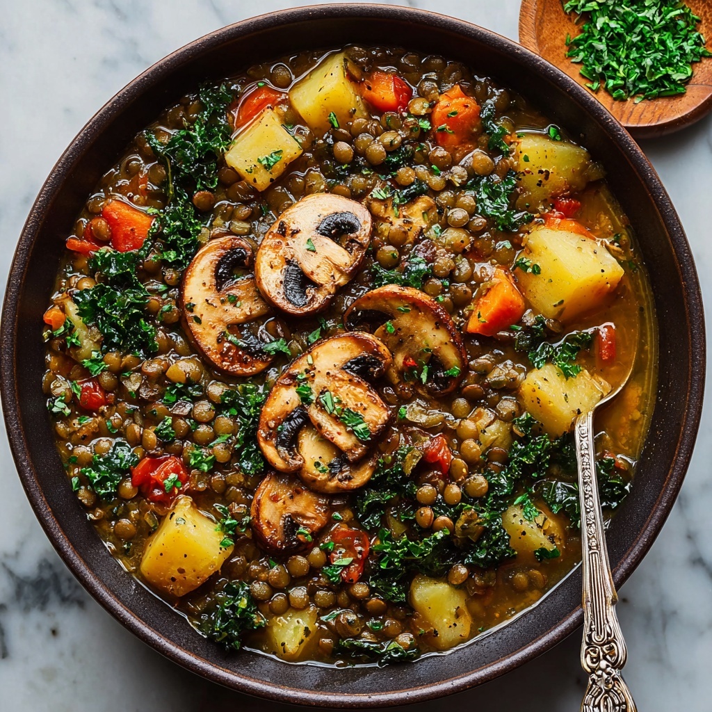 Quaternary Lentil and Vegetable Stew with Smoky Paprika
