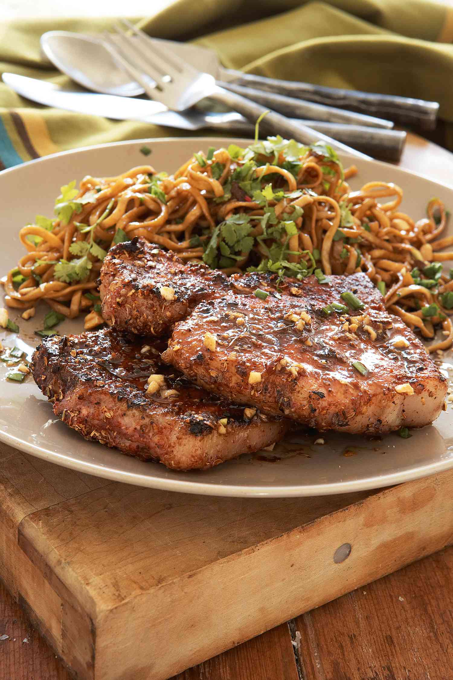 Quaternary Spice-Rubbed Pork Chops