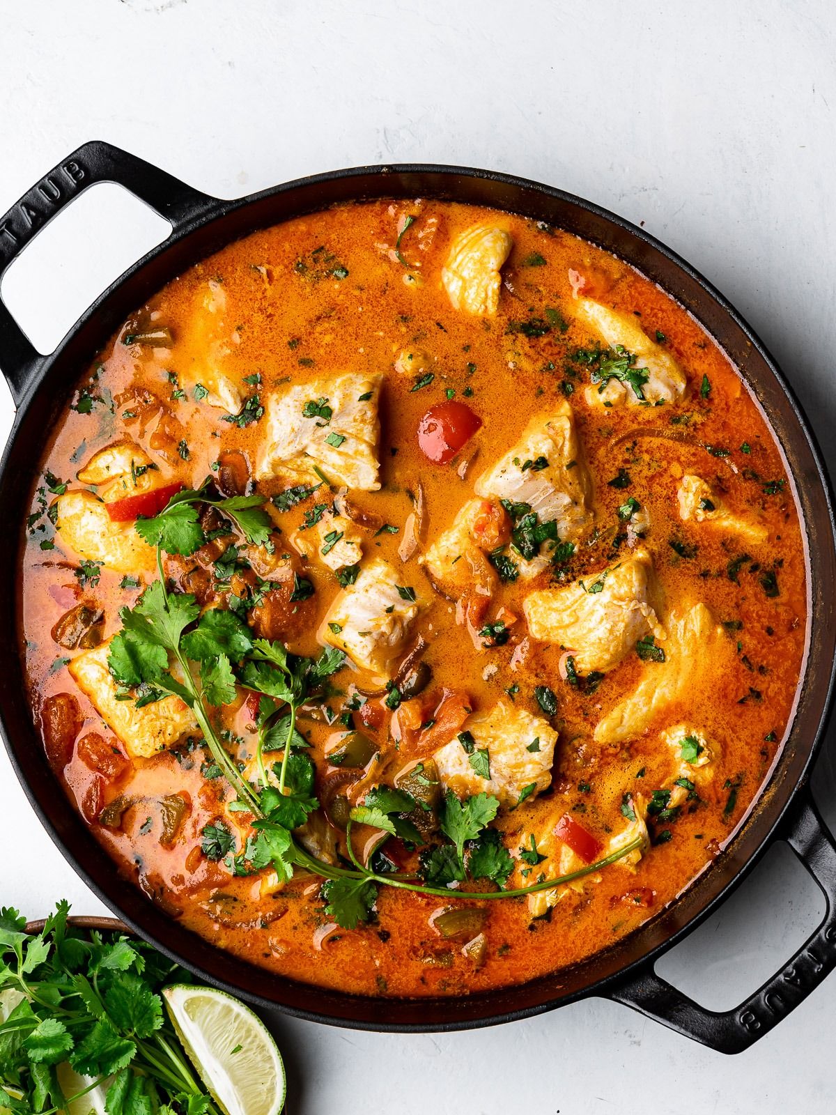 Grilled Moqueca-Style Fish with Coconut Milk and Cilantro