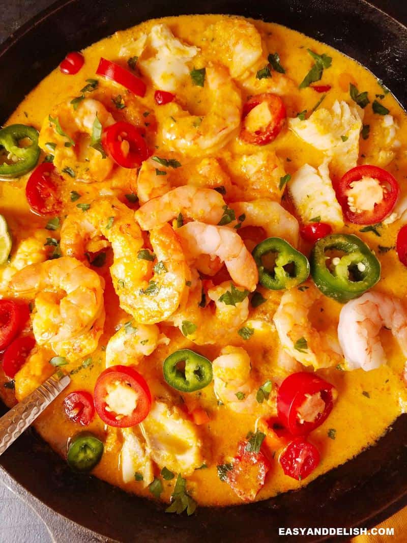 Moqueca-Style Fish with Coconut Milk and Cilantro
