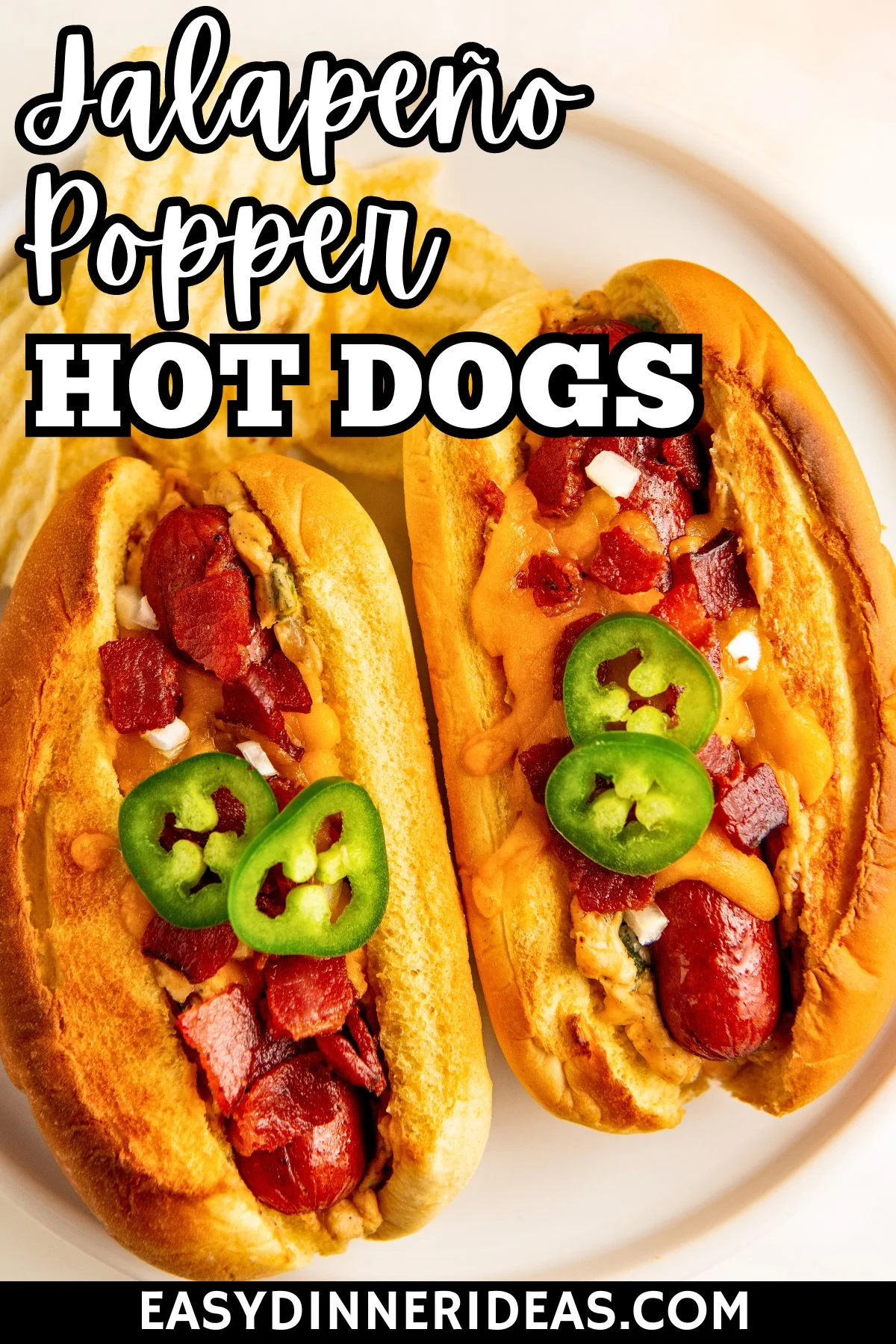 Stuffed Hot Dog Bites with Cream Cheese and Jalapeño