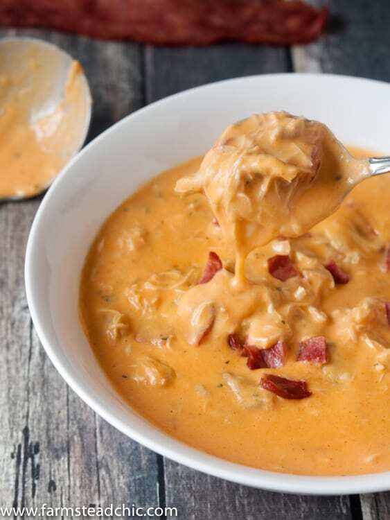 Slow-Simmered Buffalo Chicken and Bacon Keto Stew