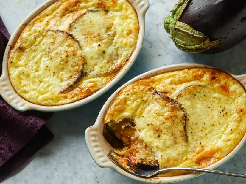 Quinary Layered Mediterranean Eggplant Gratin