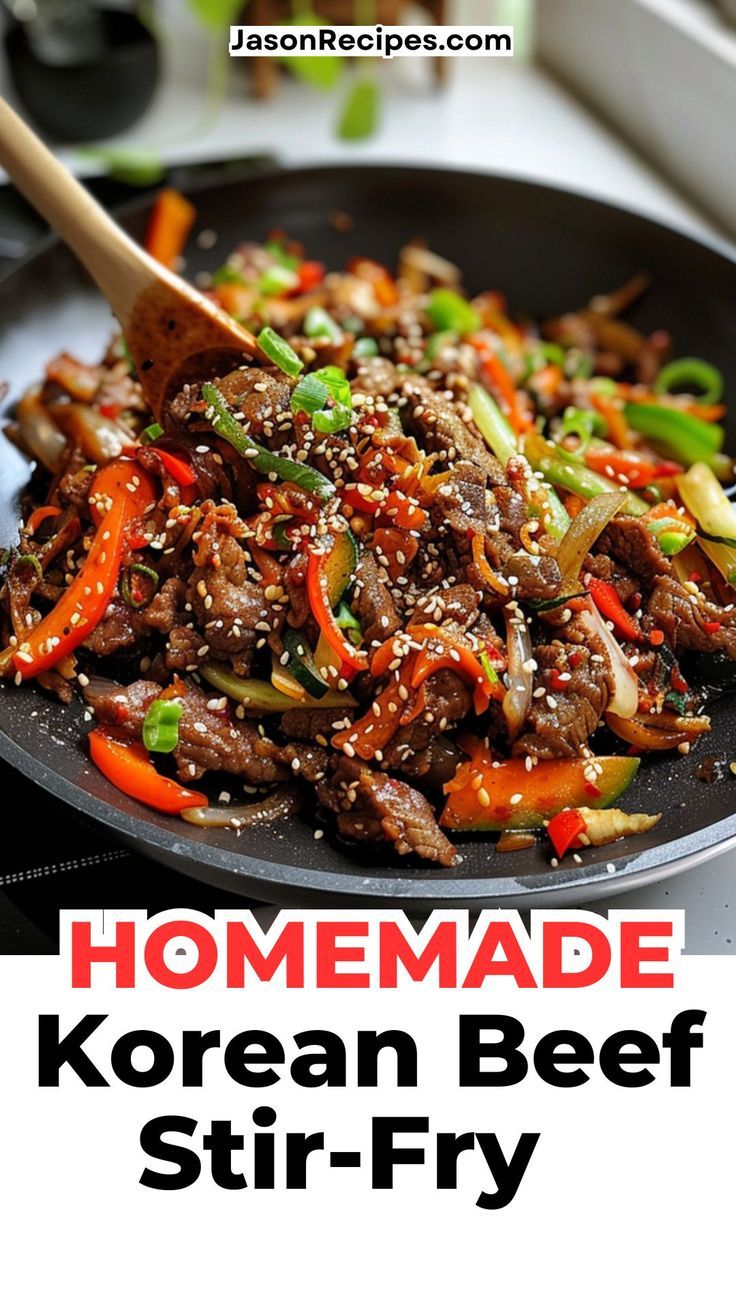 Stir-Fried Korean Beef with Garlic and Sesame