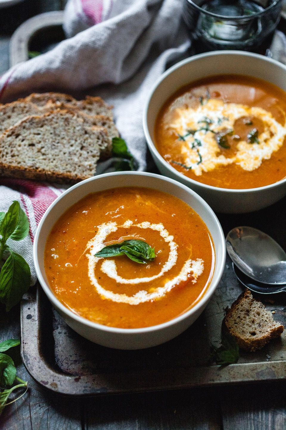Sweet Potato and Wattleseed Soup with Bush Tomato Chutney