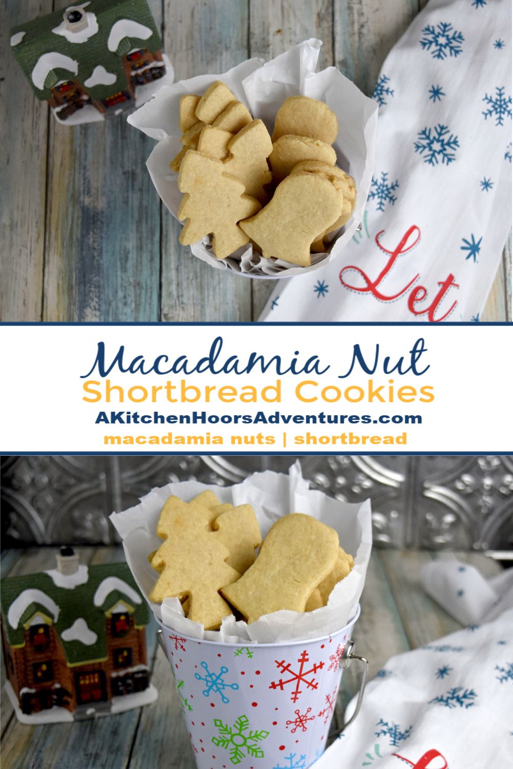Macadamia and Wattleseed Shortbread Cookies