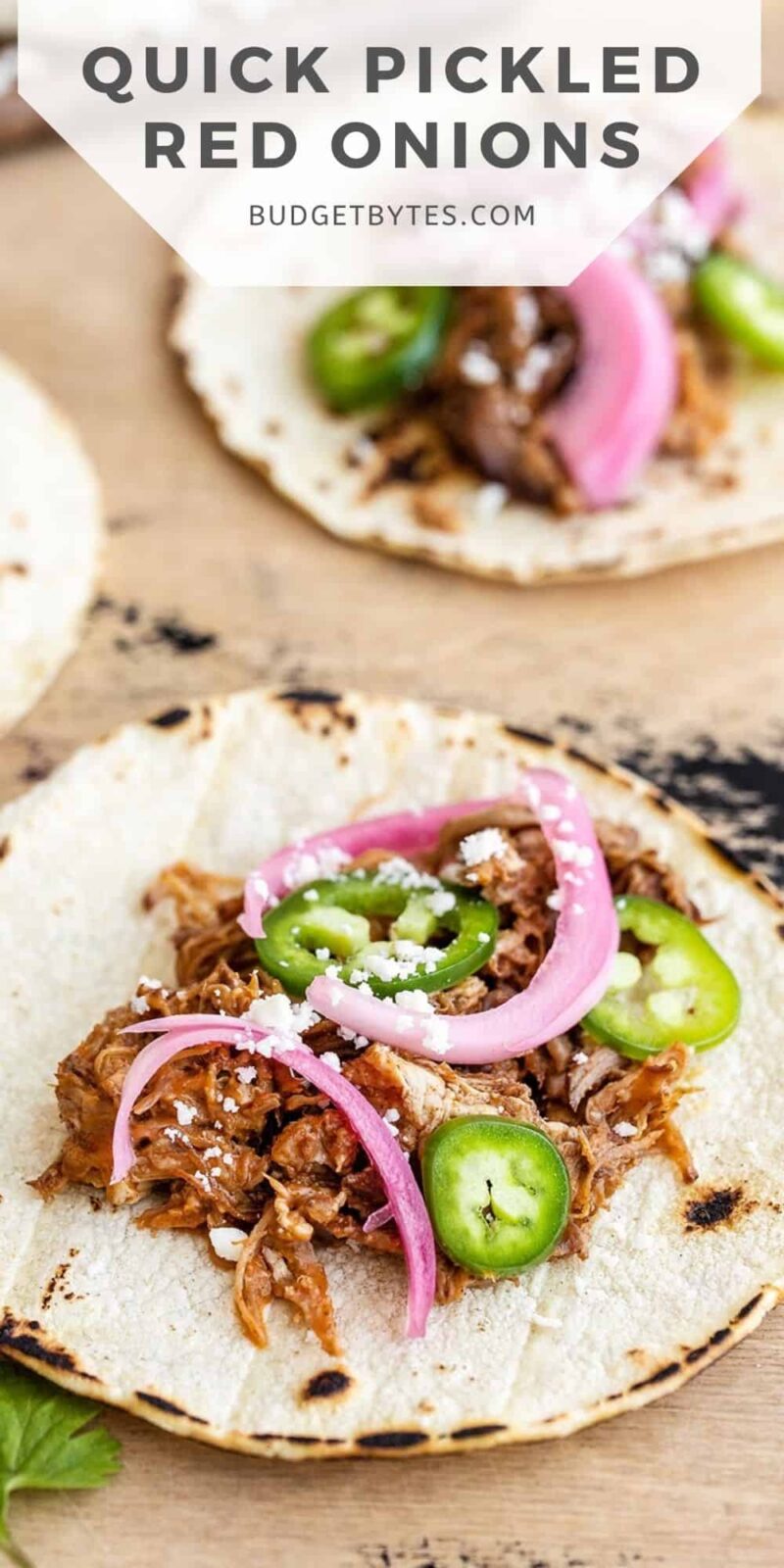 Grilled Citrus-Marinated Pork Tacos with Pickled Red Onions
