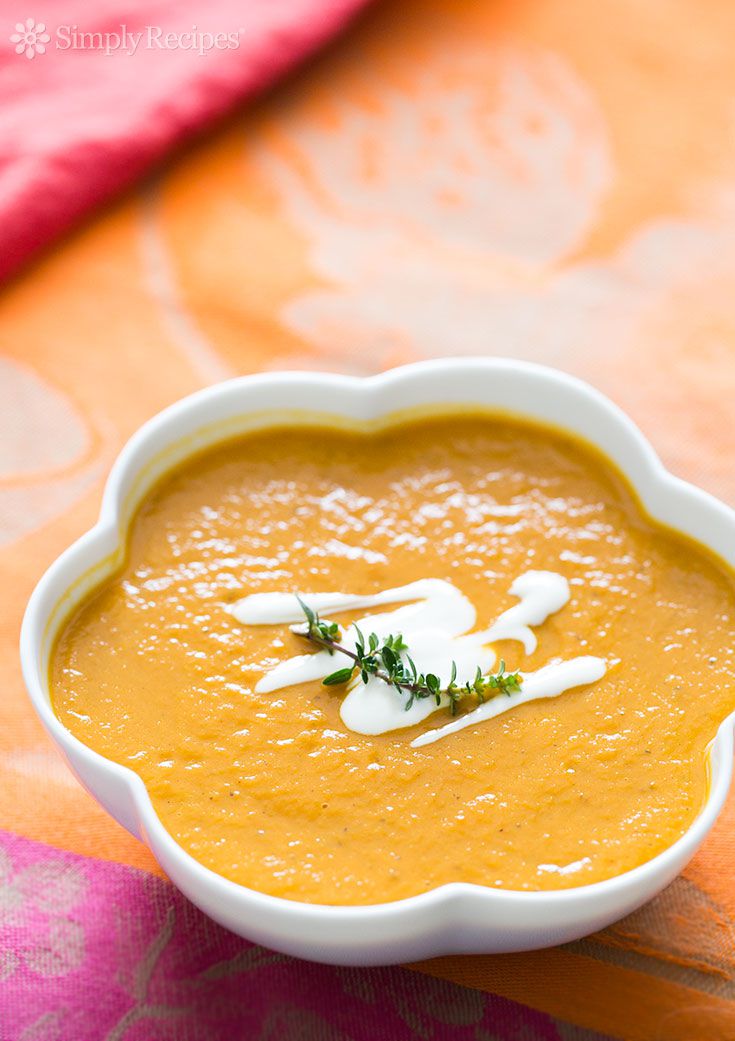 Bush Tomato and Sweet Potato Soup with Wattleseed Cream