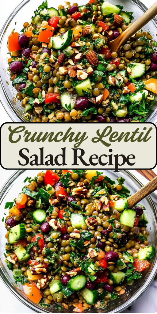 Ethiopian-Inspired Lentil and Vegetable Salad with Spiced Dressing