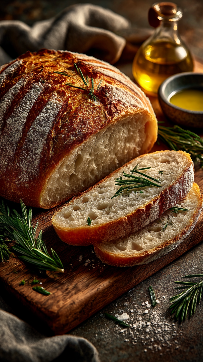 Damper Bread with Bush Tomato and Rosemary Butter