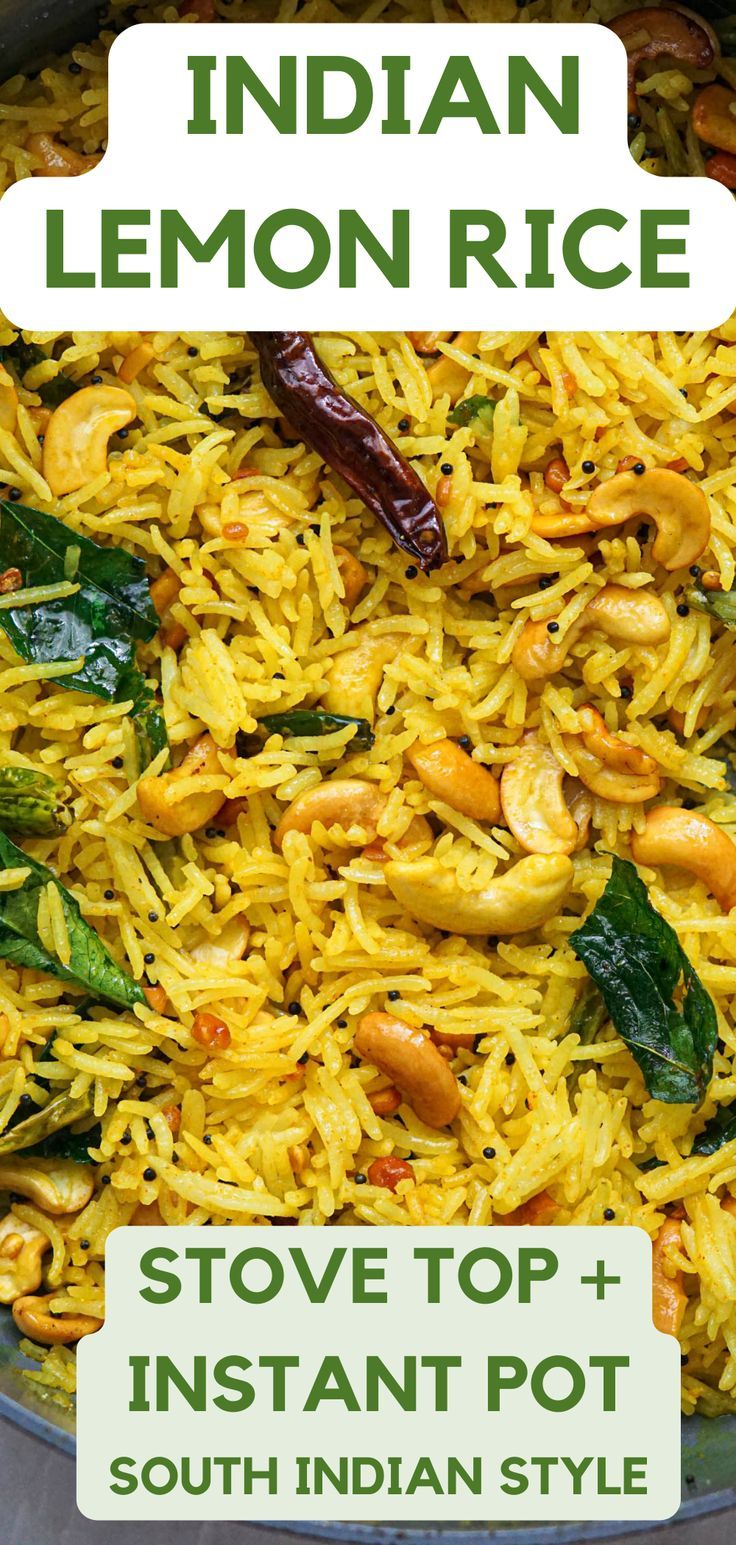 Royapuram-Style Lemon Rice with Mustard Seeds