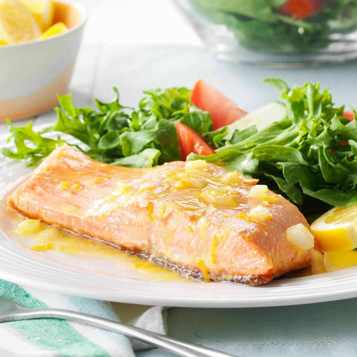 Woodwind-Inspired Herb and Citrus Grilled Salmon