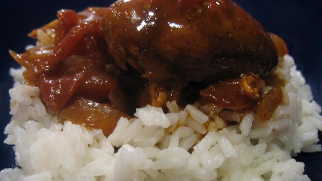 Spicy Mole Poblano with Chicken