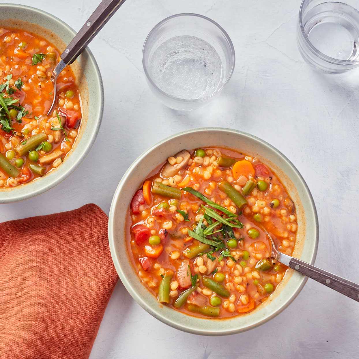 Hearty British Vegetable and Barley Soup