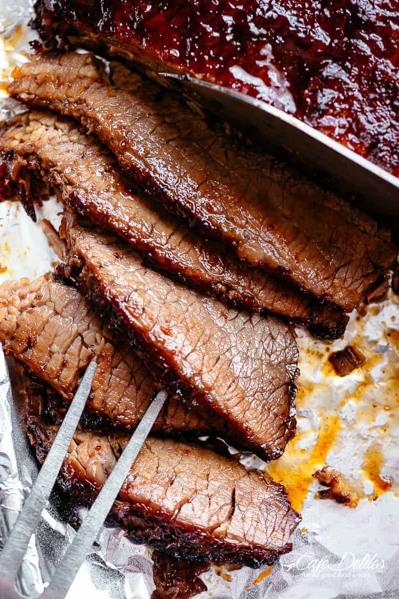 Grilled North Dallas BBQ Brisket with Spicy Chipotle Rub