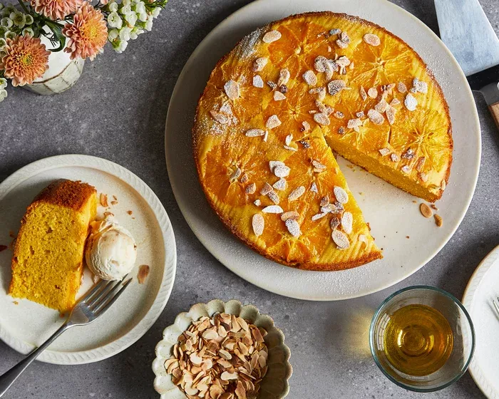 Orange Almond Olive Oil Cake