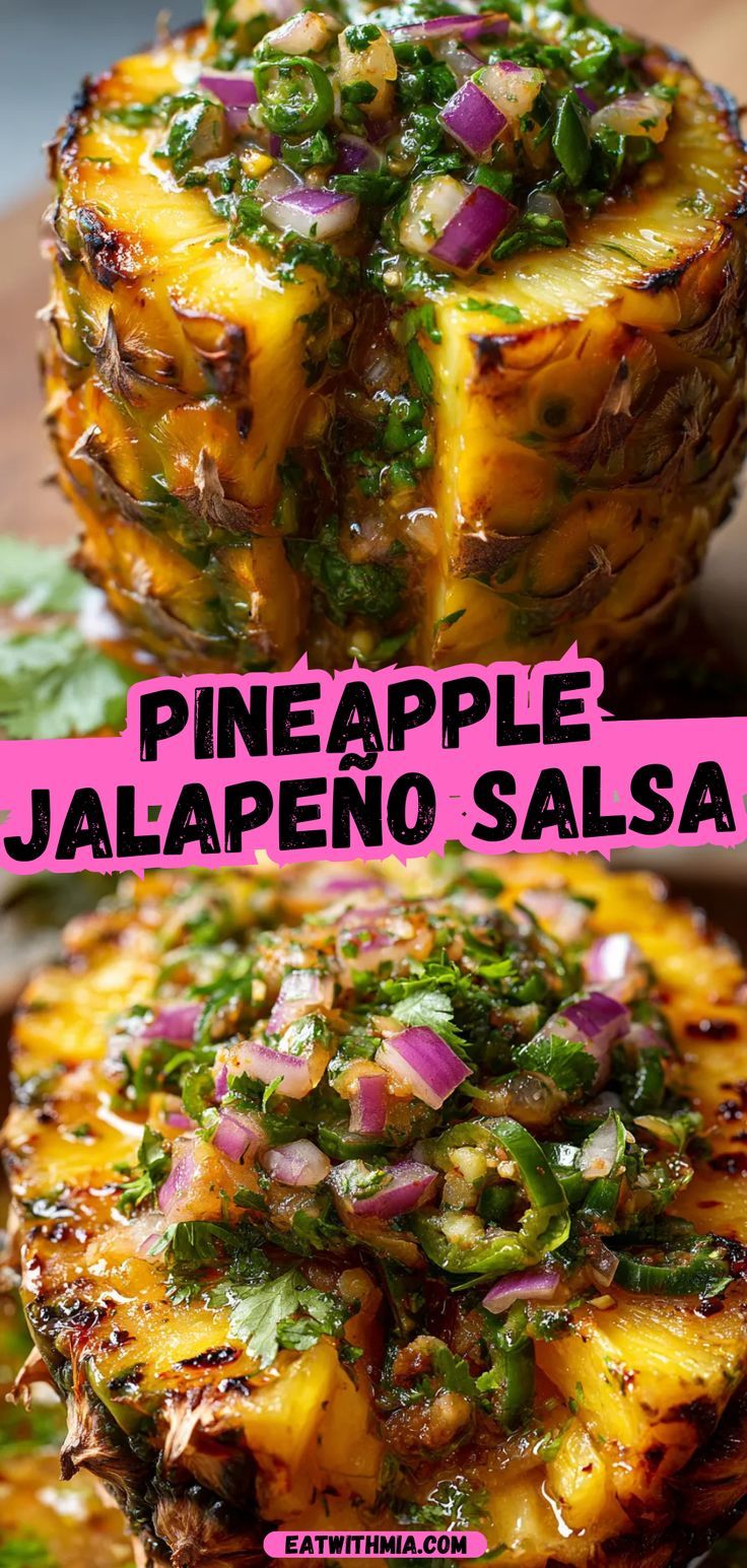 Charred Pineapple and Jalapeño Salsa