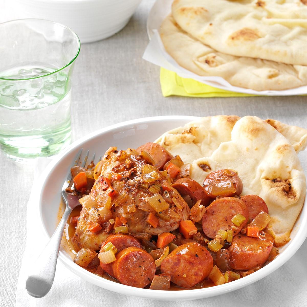 One-Pot Caribbean Chicken Stew with Sweet Plantains