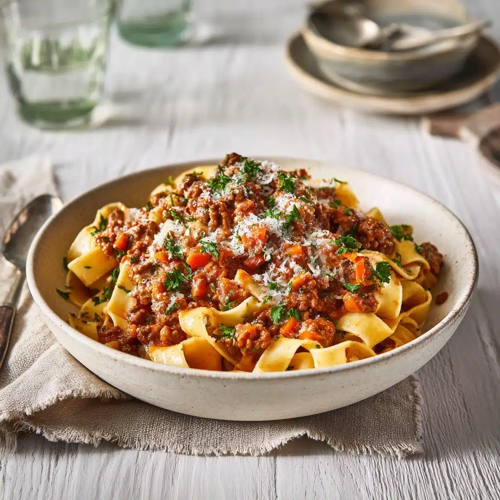 Authentic Bolognese with House-Made Pasta